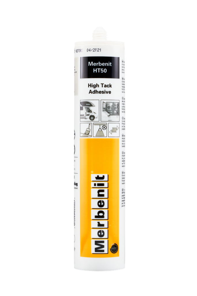 [92-HT50.KT.ML290.SW] Merbenit HT50 (negro, cartucho de 290 ml)